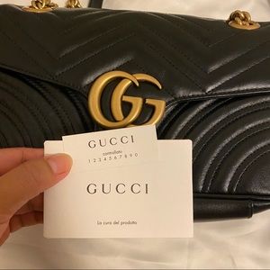 GG Marmont small matelassé shoulder bag